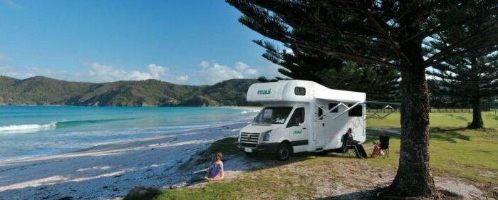 Acampar en playas autorizadas Pernoctar con la autocaravana